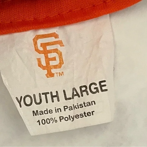 MLB Giants Reversible Youth Jersey Shirt size Large - Picture 5 of 6